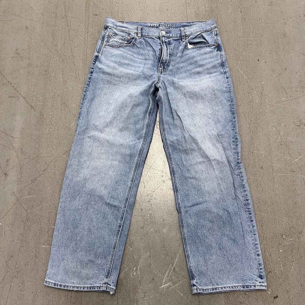 American Eagle Outfitters Light Blue Ex Boyfriend Jeans